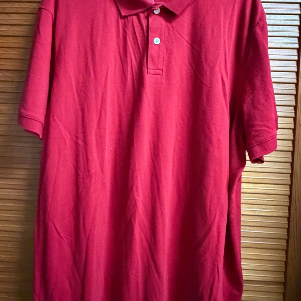 Goodfellow & Co Vibrant Red Polo Shirt